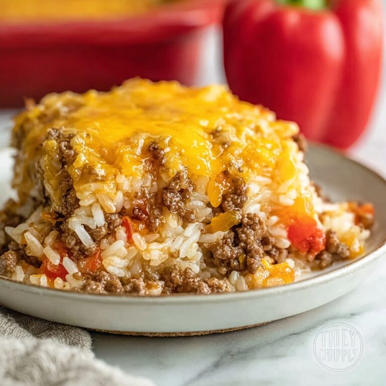 Mouthwatering Stuffed Bell Pepper Casserole Recipe