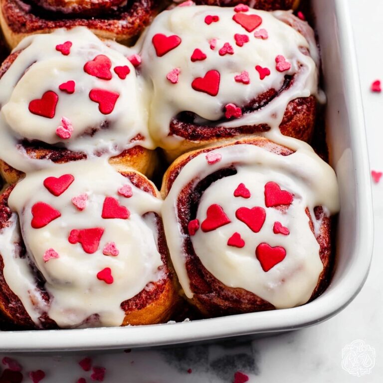 Red Velvet Cinnamon Rolls Recipe