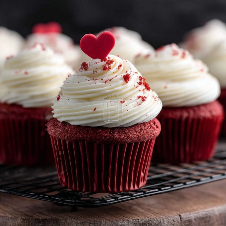 Red Velvet Cupcakes with Cream Cheese Frosting Recipe