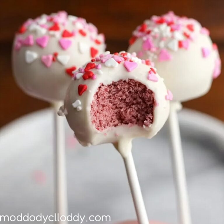 Valentine Cake Pops Recipe