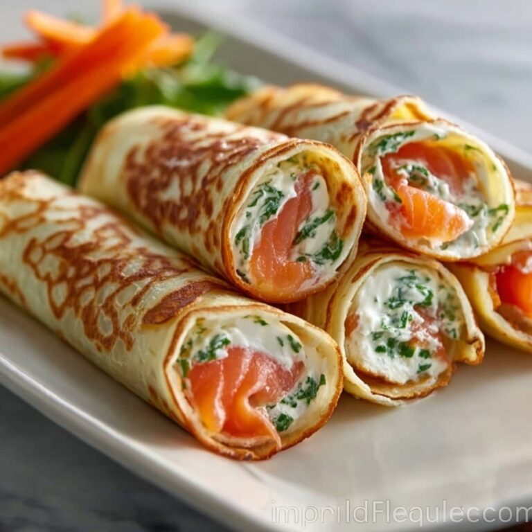 Easter Smoked Salmon and Cream Cheese Roll Ups: Irresistibly Creamy Delights! Recipe
