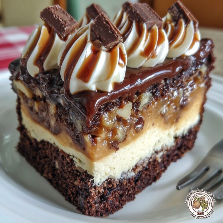 Chocolate Turtle Cake Recipe