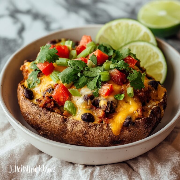 Microwave Loaded Baked Potato Bowl Recipe