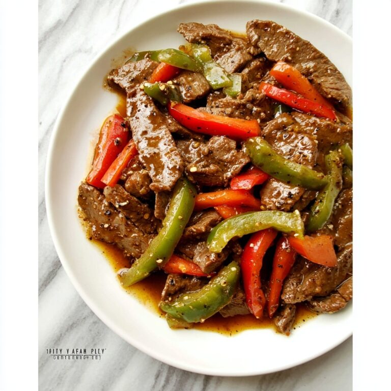 Easy Pepper Steak Recipe