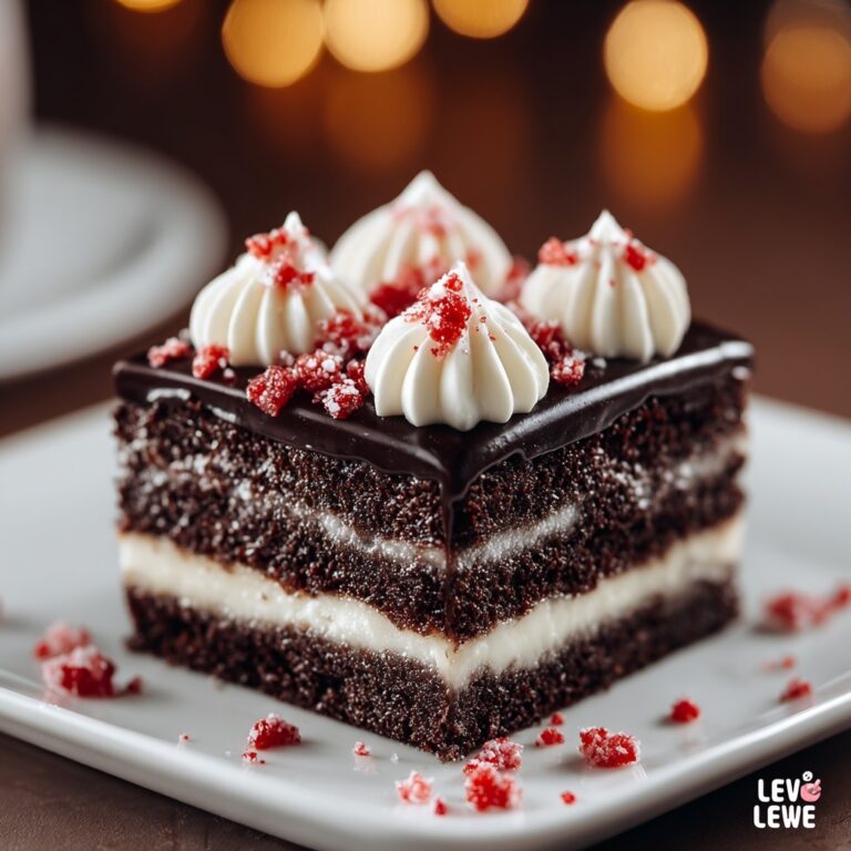 Decadent Layered Peppermint Brownies Recipe