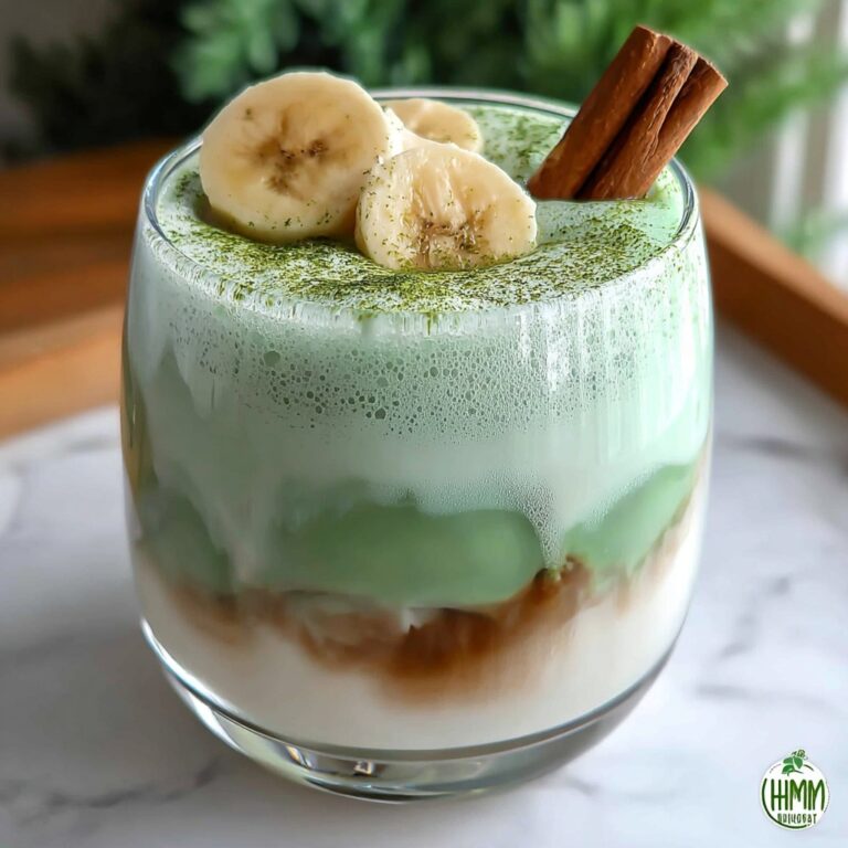 Creamy Easy Banana Matcha Latte for a Refreshing Boost Recipe