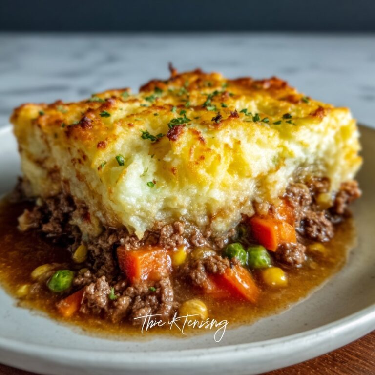 Traditional Shepherds Pie Recipe