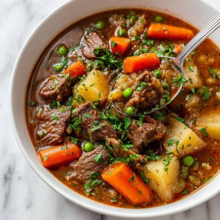 Hearty Beef Barley Soup Recipe