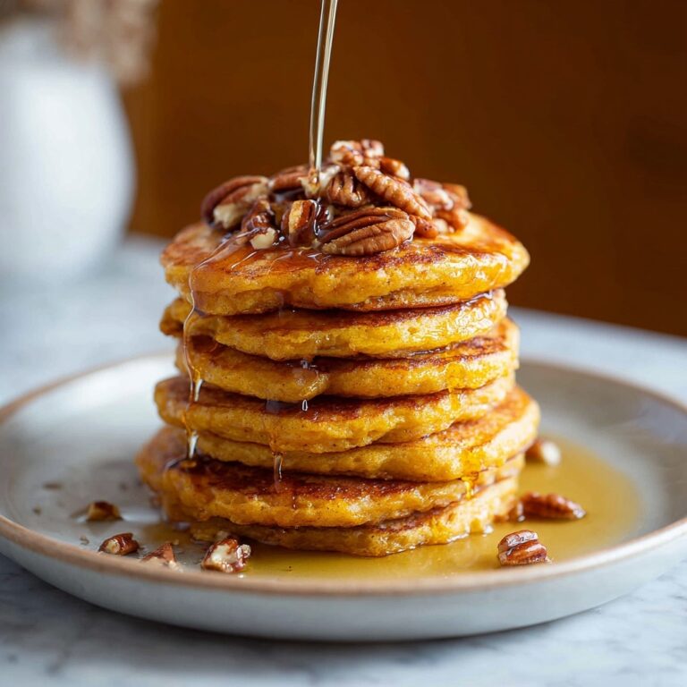 Sweet Potato Pancakes with Maple Syrup Recipe